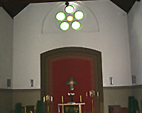 Nachher  Sanierung der Innenraum Kapelle.